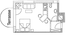 Grundriss 30 qm Wohnung